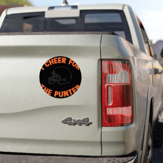 i cheer for the punter Car Magnets