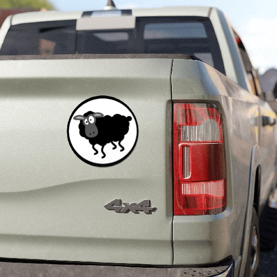 Black Sheep Car Magnets