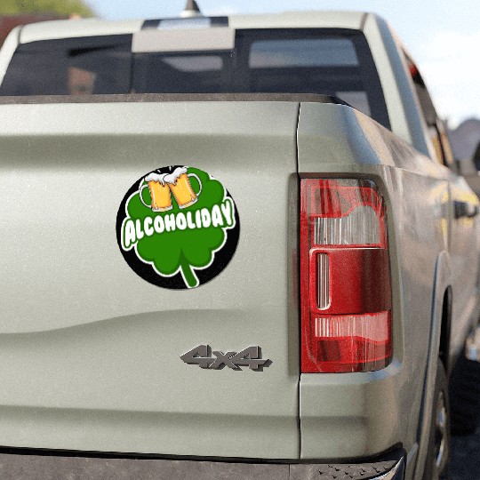 Alcoholiday St Patrick's Day beer Car Magnets