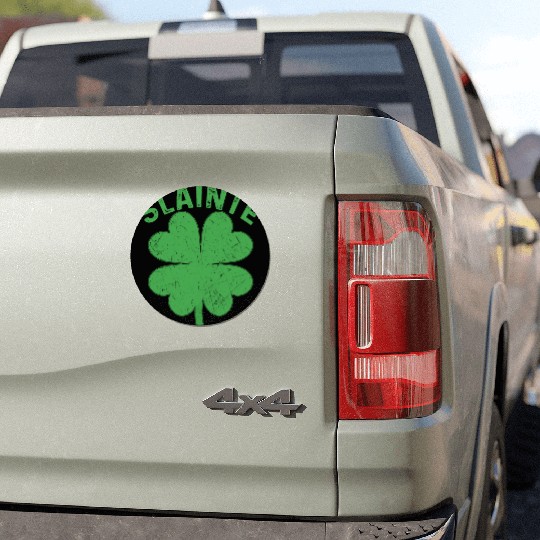 Slainte Beer Drinking Irish St Patricks Day Car Magnets