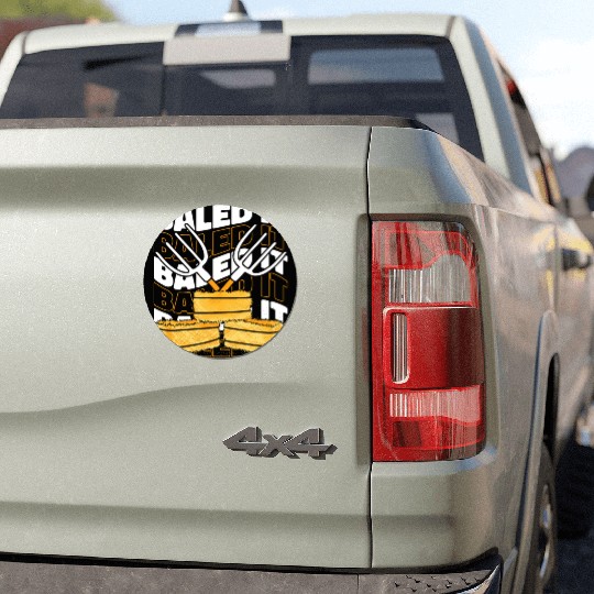 Baled It Rancher Agribusiness Agriculture Farmer Car Magnets