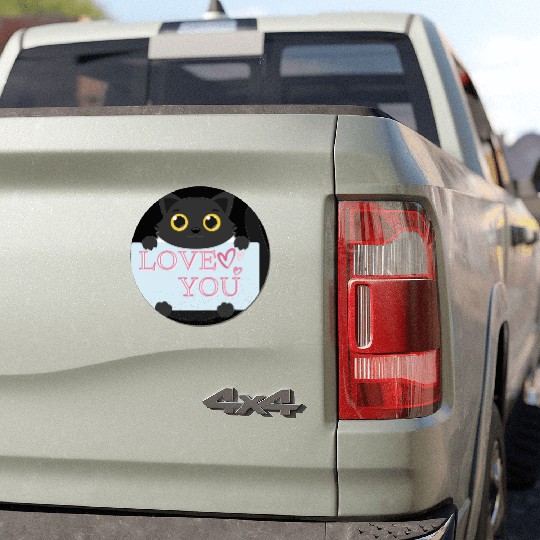 Love You Car Magnets