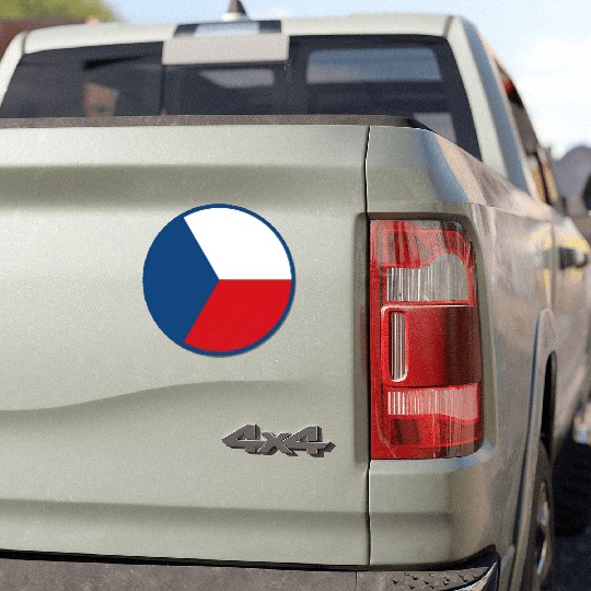 Czech Air Force Current Emblem Car Magnets