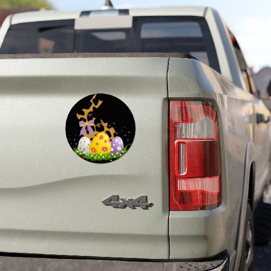 Easter Bunny Leopard Easter egg Rabbit Easter Day Car Magnets