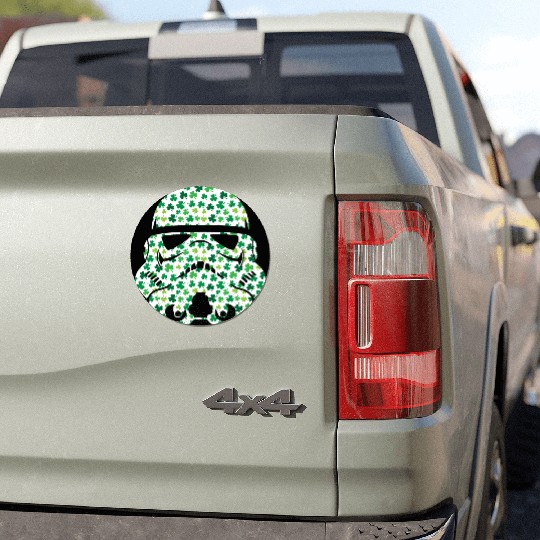 Stormtrooper Saint Patricks Day Car Magnets