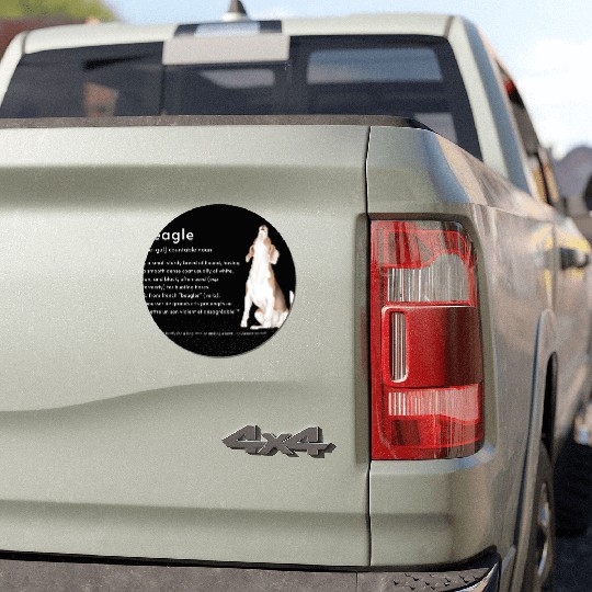 Beagle Definition PWBTS Car Magnets
