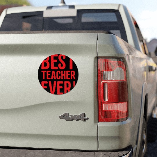 best teacher Car Magnets