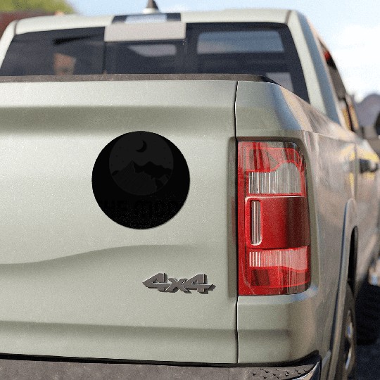 The moon you are the moon in my heart Car Magnets