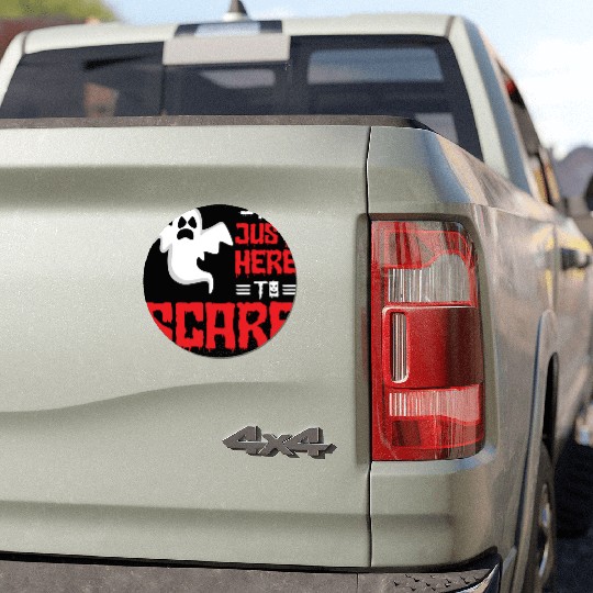 Halloween Paranormal Ghost Hunters Horror Fans Car Magnets