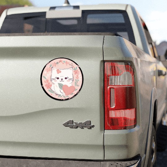 Mother's Day Cat Lover Car Magnets