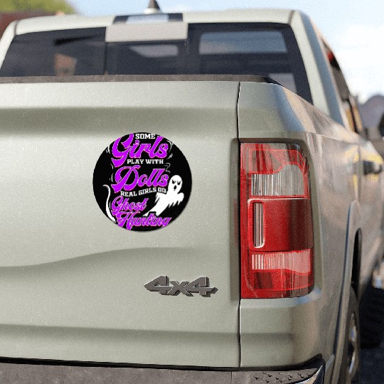 Ghost Hunting Girls Ghost Hunter Paranormal Car Magnets