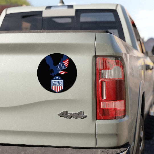Happy Memorial Day Thank you Veterans American Car Magnets