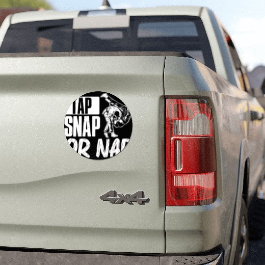 Brazilian Jiu Jitsu MMA Bjj Hugger Car Magnets