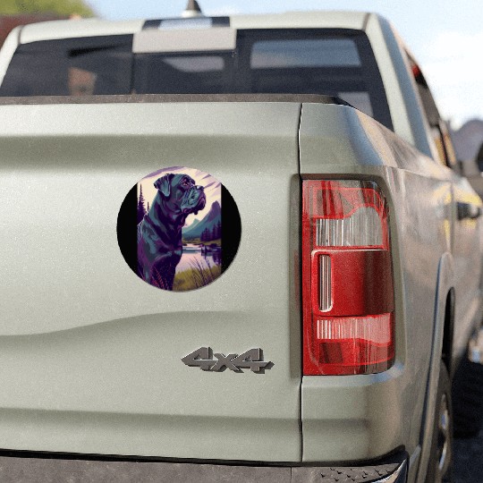 Cane Corso Nature Car Magnets