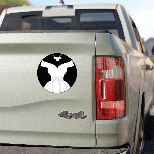 Wedding Dresses Bridal Showers Cute Graphic Funny Car Magnets