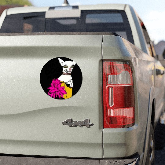 I GOT THAT DOG In me Car Magnets