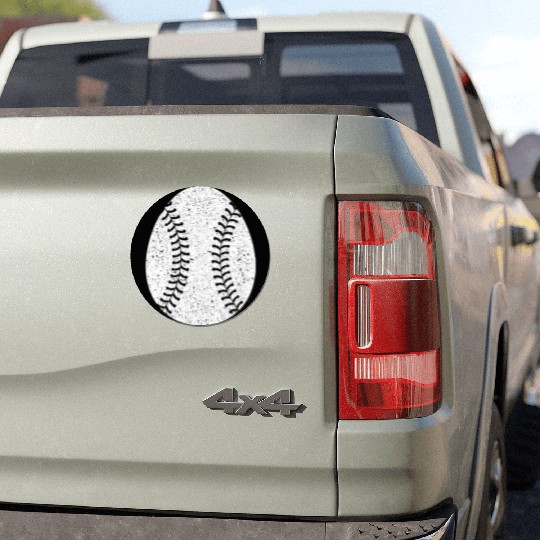 Baseball Happy Easter Egg Hunting Cute Sport Lover Car Magnets