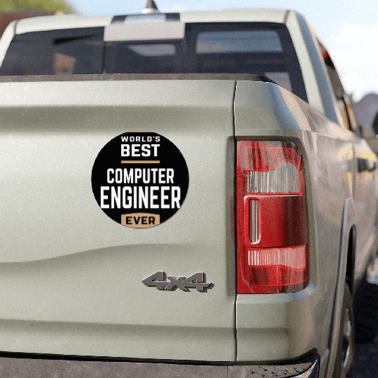 World's Best Computer Engineer Ever Car Magnets