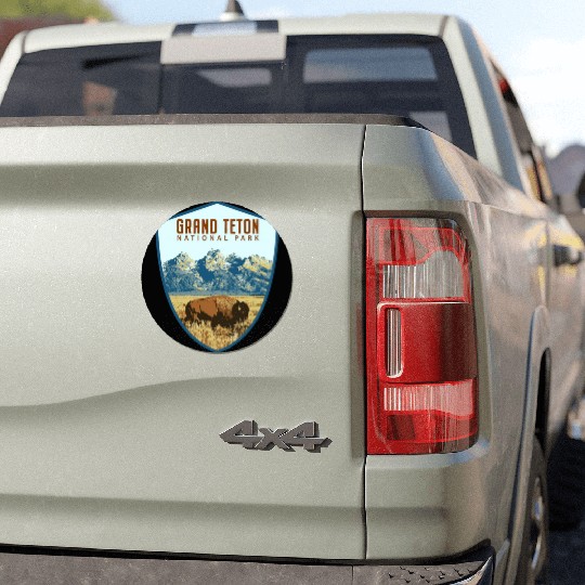 Grand teton national park Car Magnets