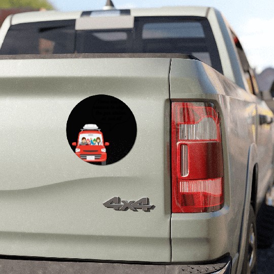 Comedy Potty Car Magnets