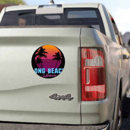 Long Beach California Car Magnets