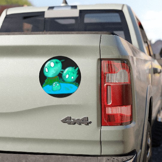 Swamp Slime Car Magnets