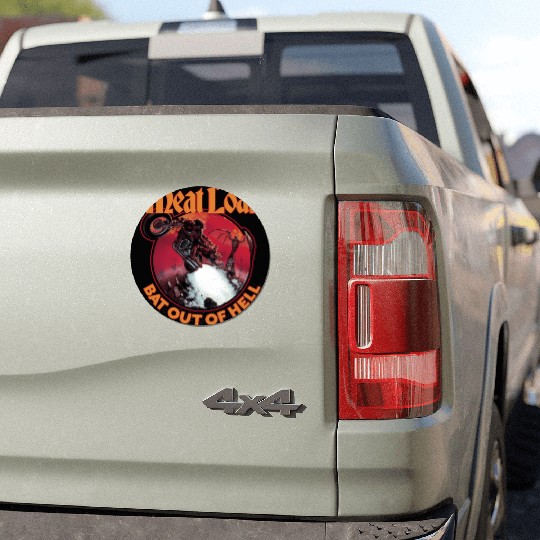Meat Loaf Bat Out Of Hell Car Magnets
