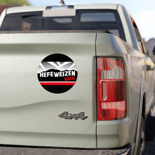 Beer T ShirtHefeweizen Hollywood Video Car Magnets