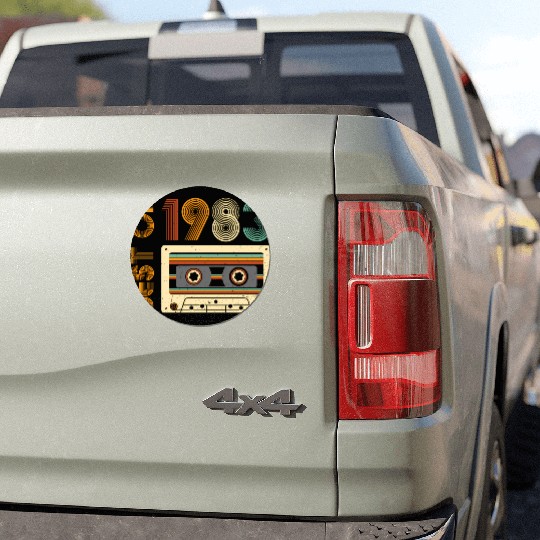 Born In 1983 Best Of 1983 Cassette Tape Car Magnets