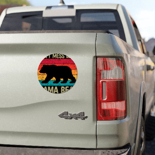 Don'T Mess With Mama Bear Mother'S Day Car Magnets