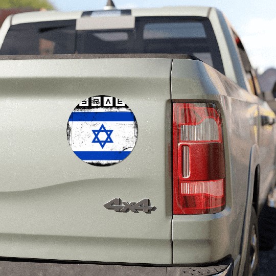 Israel Flag Star Of David Israel Car Magnets