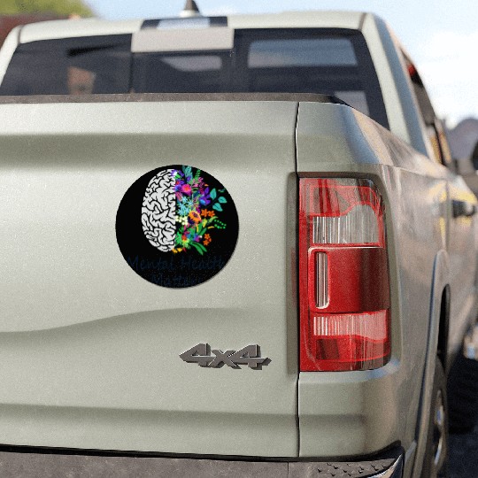 Mental Health Matters Brain Illness Mental Health Car Magnets