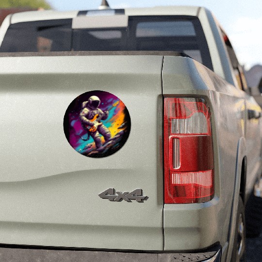 The best guitar player of the universe Car Magnets