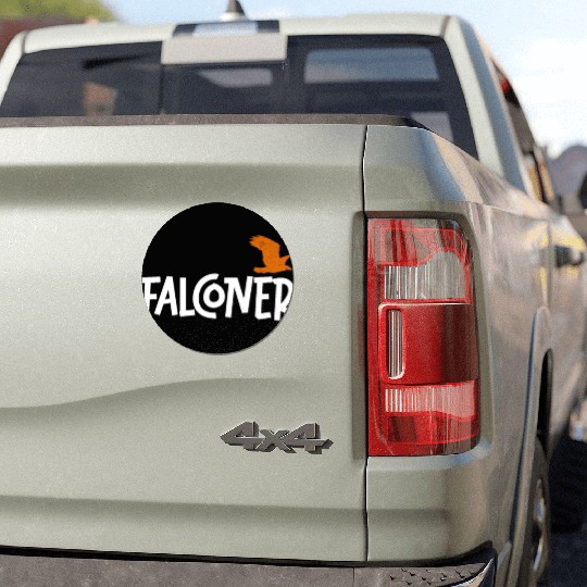 Falconry Bird Falcon Hunting Falconer Car Magnets