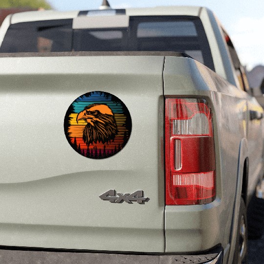 Falconry Bird Falcon Hunting Falconer Car Magnets