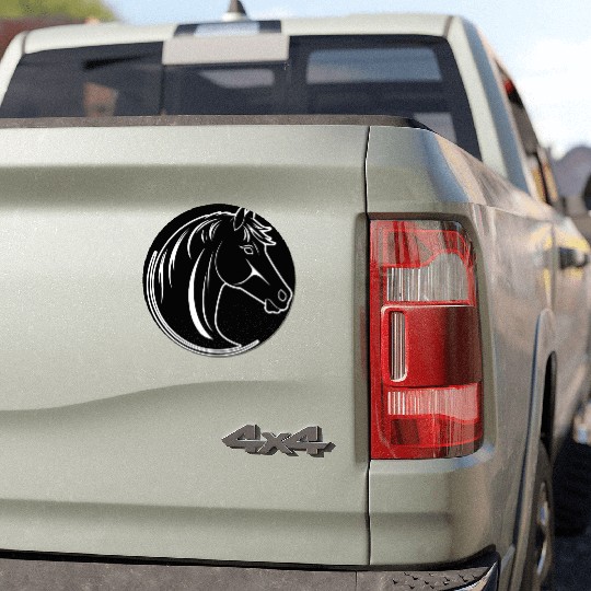 Horse Equine Pony Car Magnets