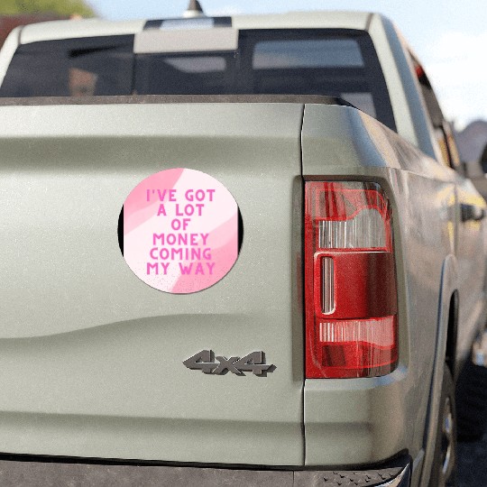 DESIGNAbundant Affirmation nature Car Magnets