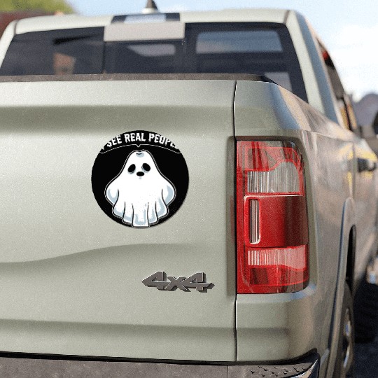 Funny Ghost Hunting Parapsychology Car Magnets