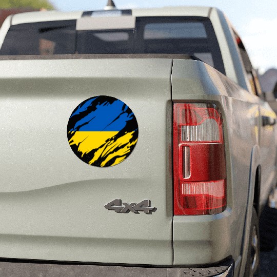 Ukrainian Flag Ukraine Car Magnets