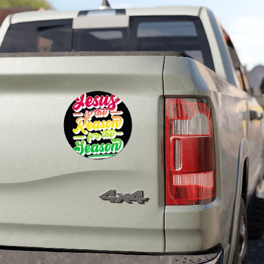 Jesus Is The Reason For The Season 12 Car Magnets