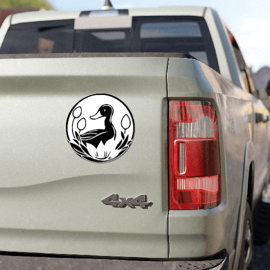 Duck Bird Nature Pond Car Magnets
