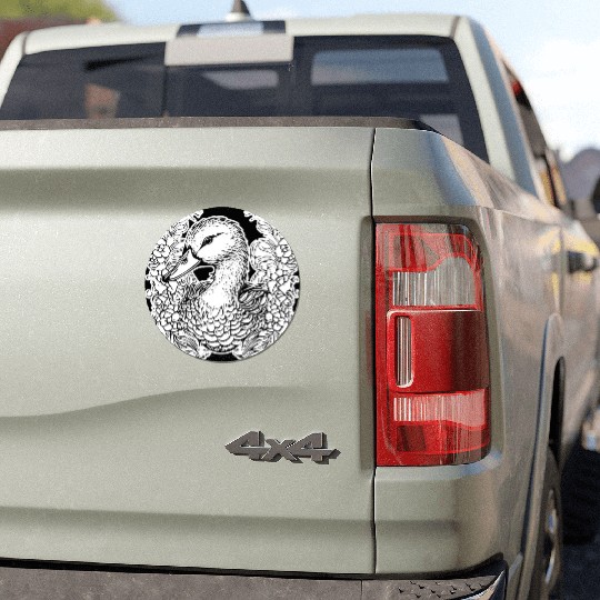 Duck Bird Nature Pond Car Magnets