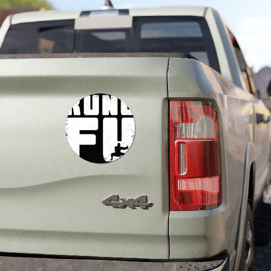 Vintage Kung Fu | Kung Fu Martial Art Car Magnets