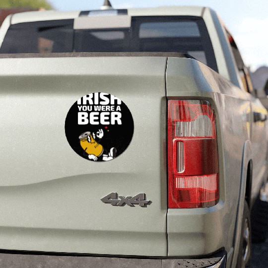 Irish You Were A Beer Car Magnets
