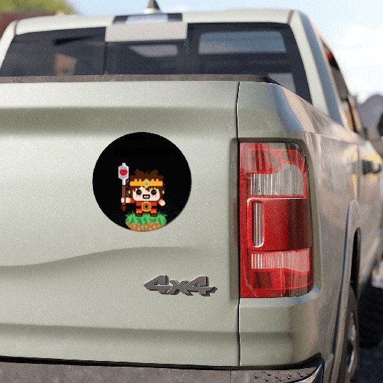 Gaymer Level Legendary Car Magnets
