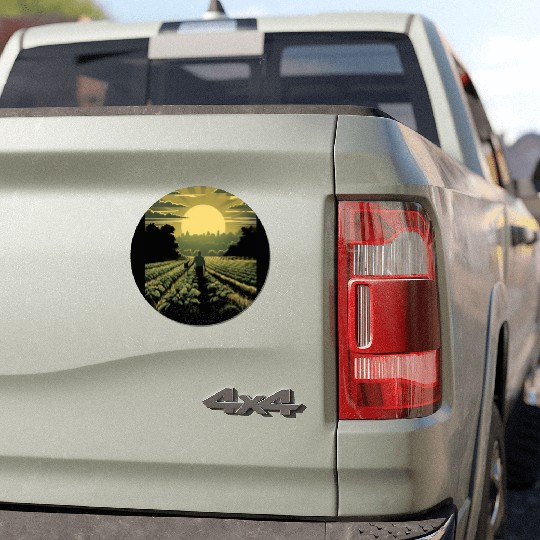Farming Farmer Farm Agriculture Car Magnets