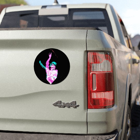 Creepy Pastel Goth Vaporwave Egirl Eboy Glitched S Car Magnets