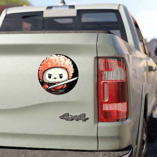 Anime Sushi Lover Nigiri Sashimi Food Manga Otaku Car Magnets