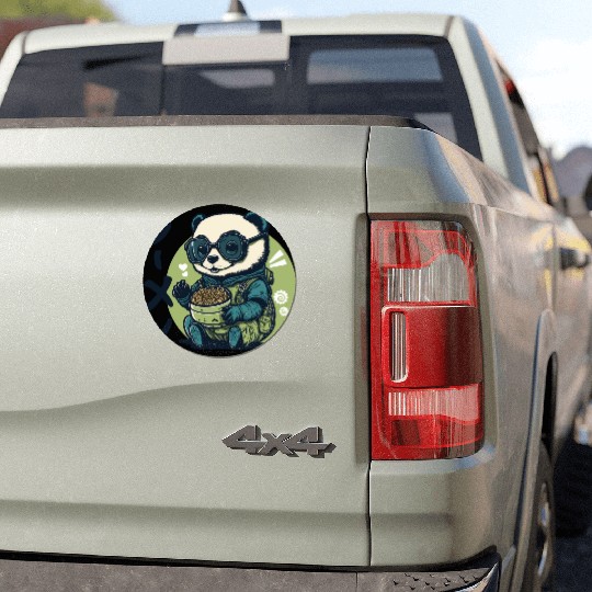 Panda Ramen Cute Kawaii Car Magnets