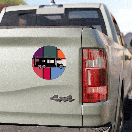 Vintage Camper – Retro Road Trip Car Magnets